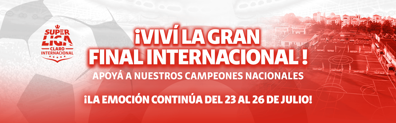 ¡Viví la gran final internacional! ¡Viví la gran final internacional!